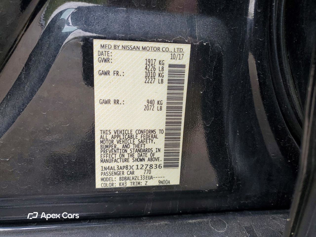 Nissan Altima 2018
