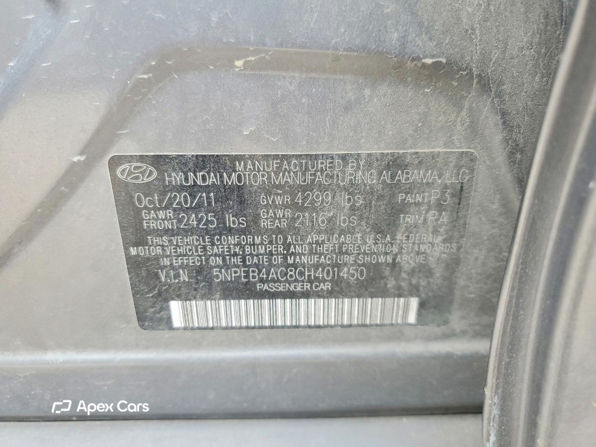 Hyundai Sonata 2012