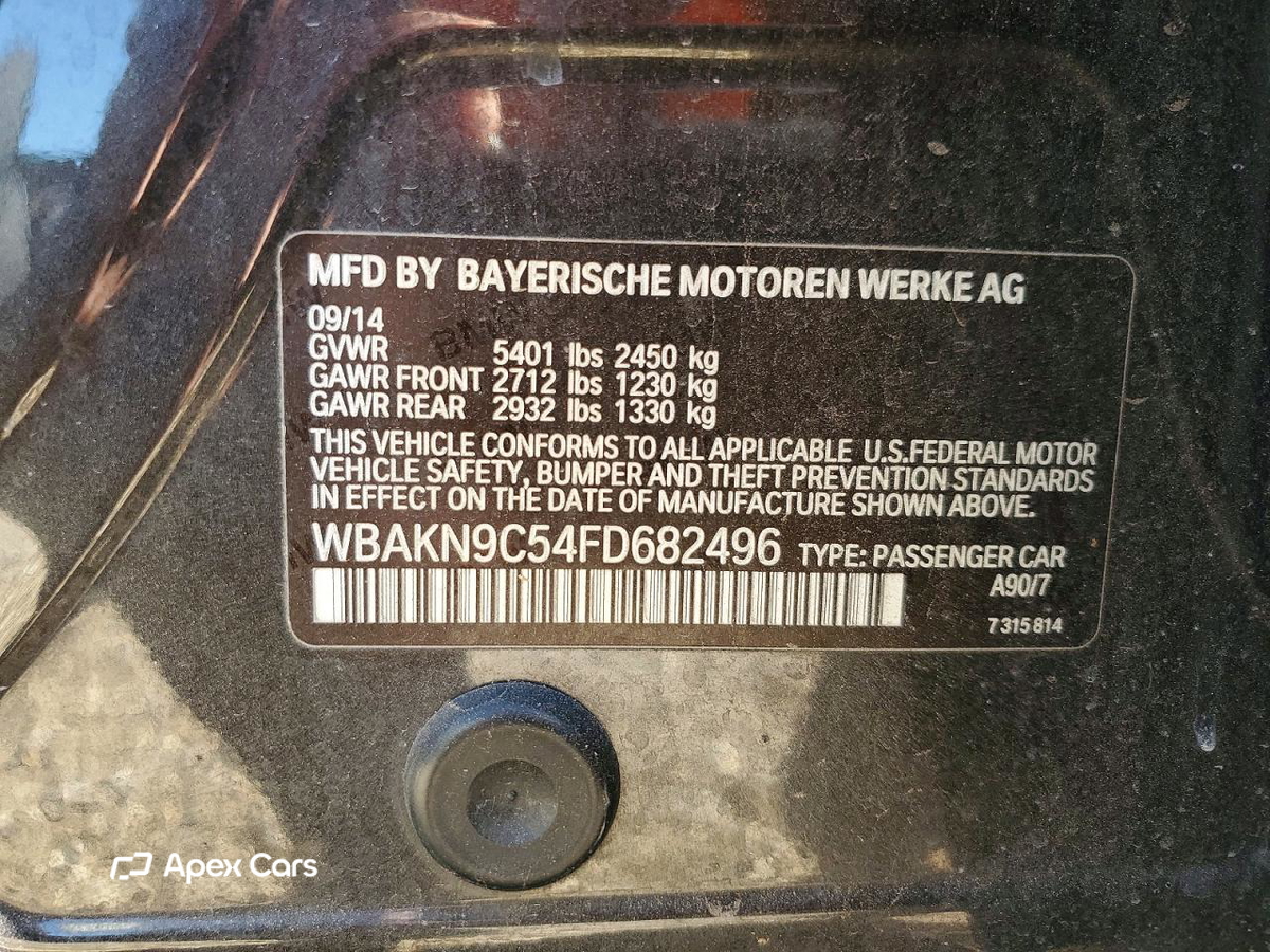 BMW Series 5 2015