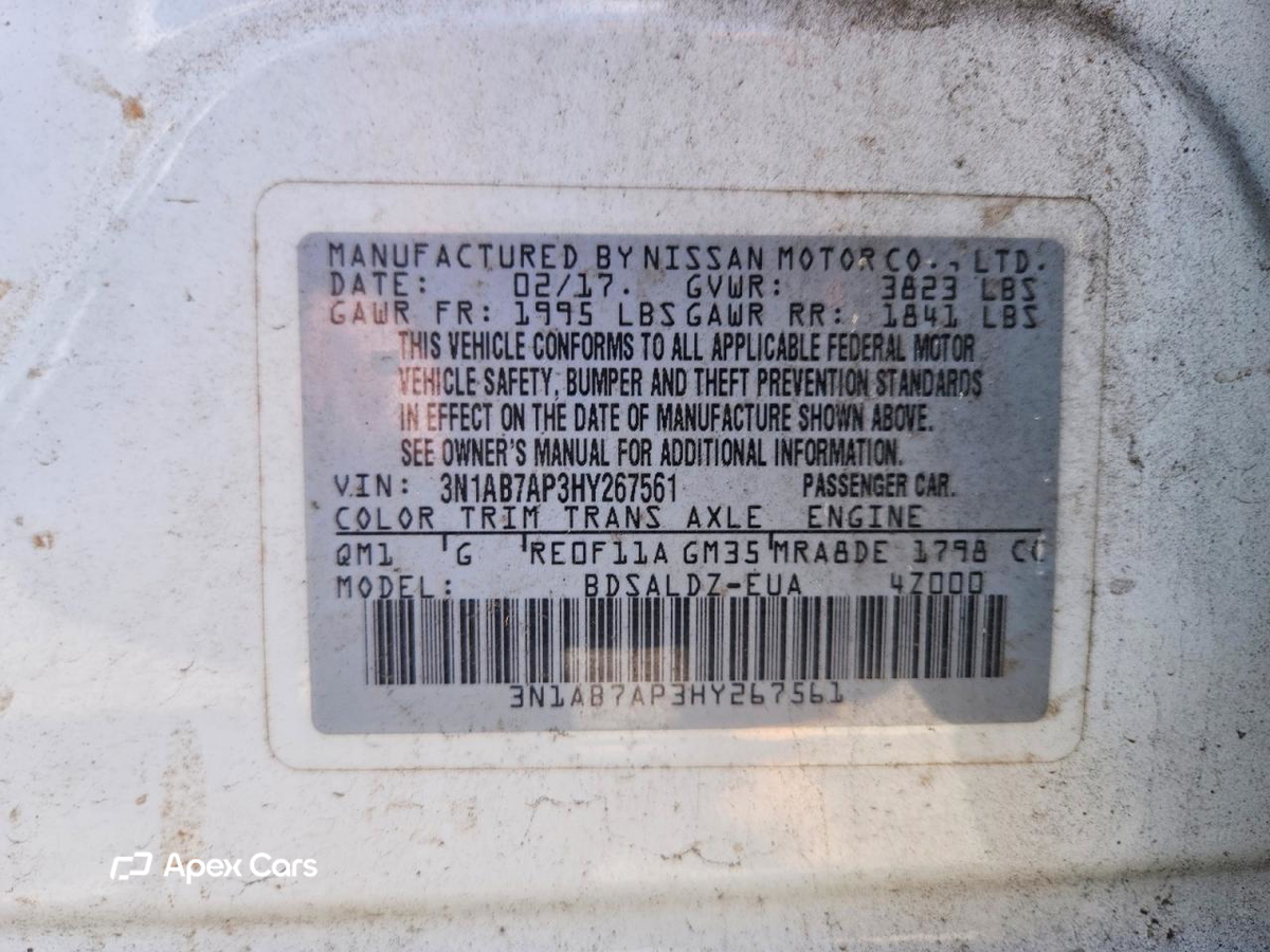 Nissan Sentra 2017