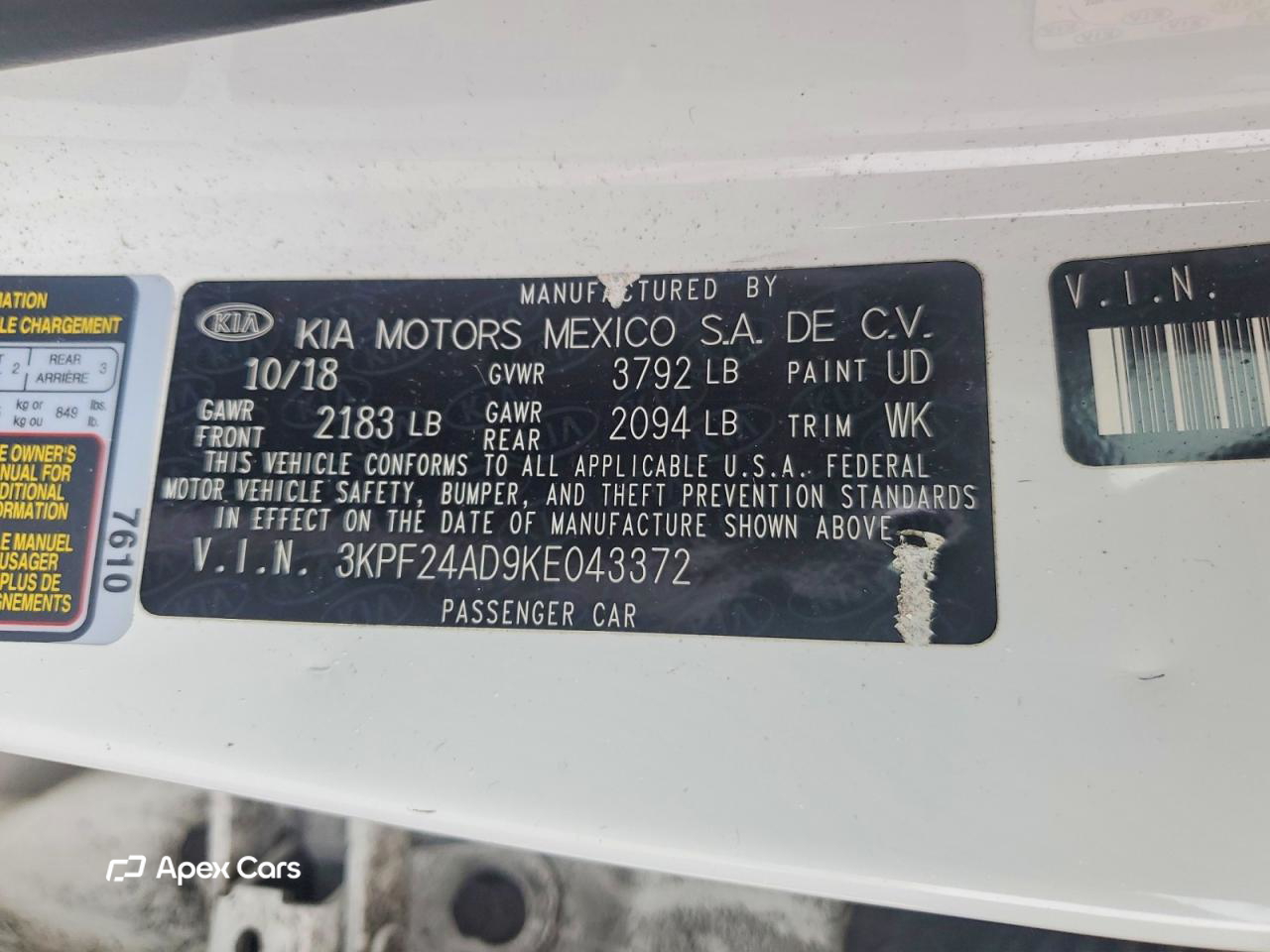 Kia Forte 2019