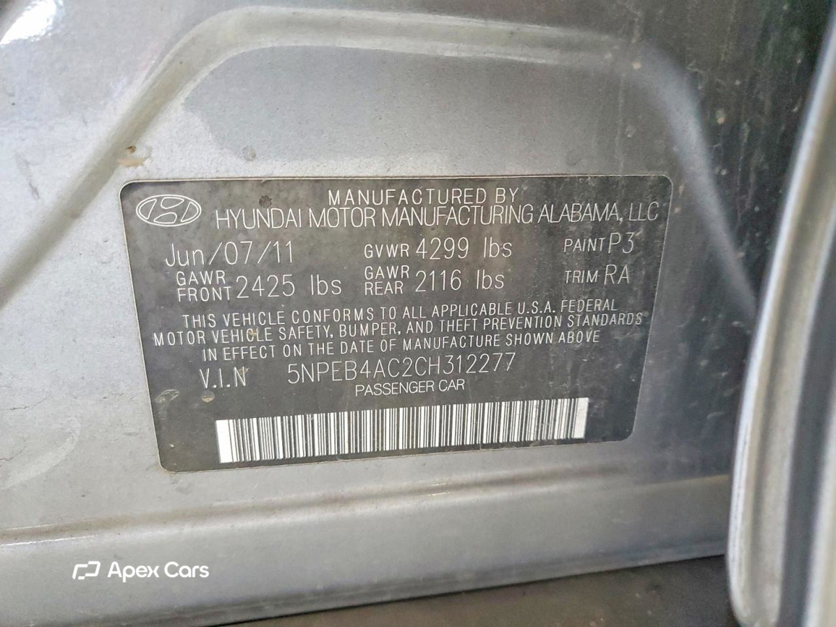 Hyundai Sonata 2012