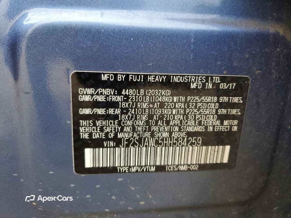 Subaru Forester 2017