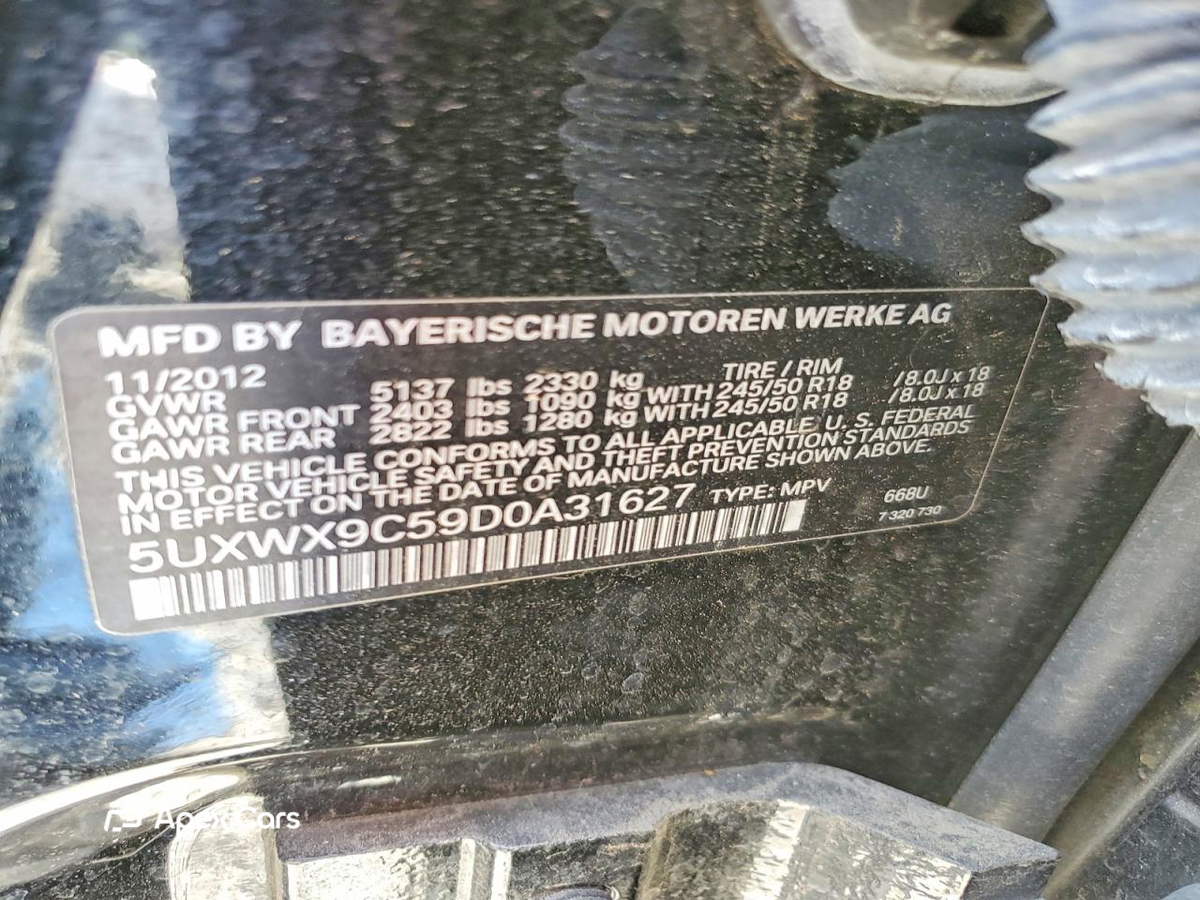 BMW X3 2013