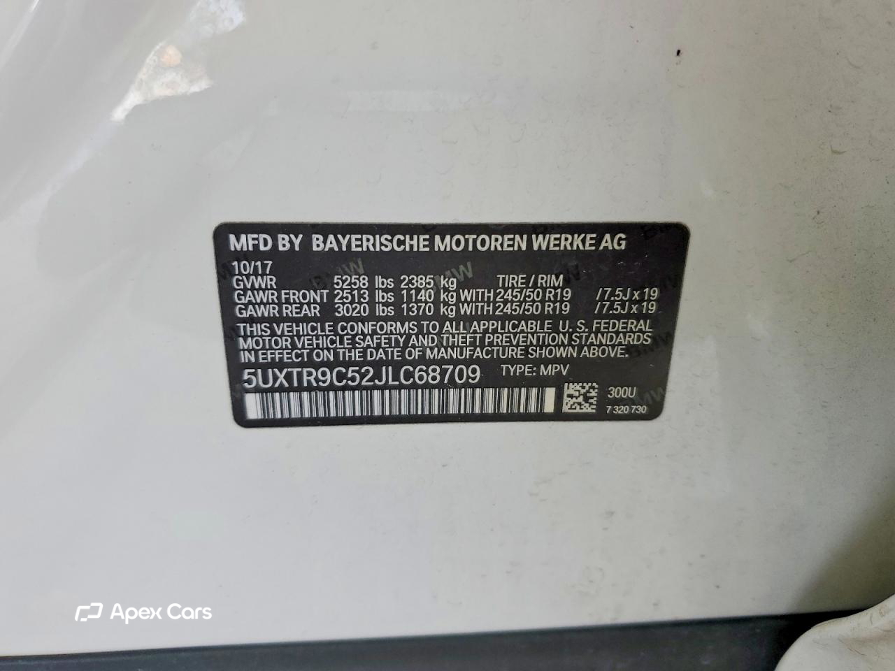 BMW X3 2018
