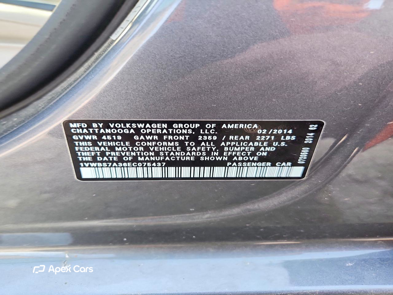 Volkswagen Passat 2014