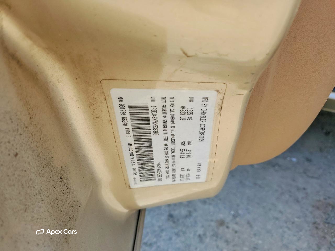 Plymouth Breeze 1999