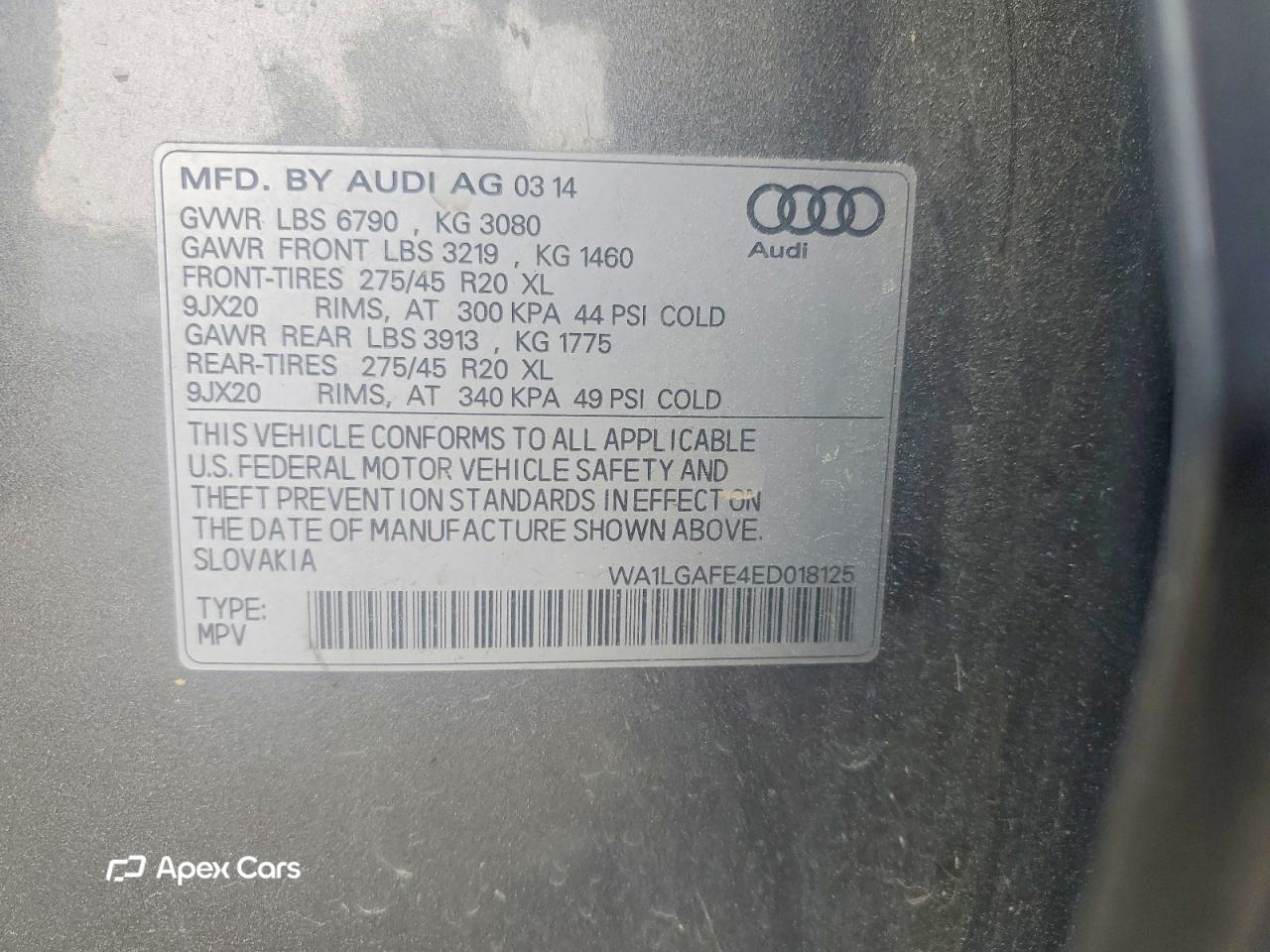 Audi Q7 2014