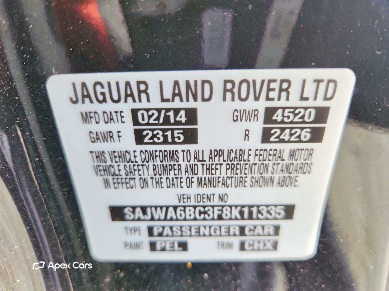 Jaguar F-Type 2015