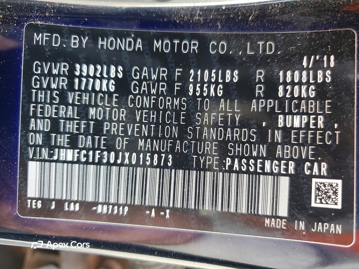 Honda Civic 2018