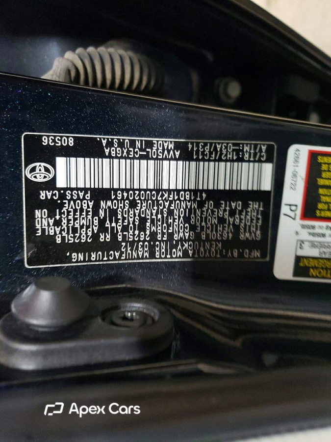 Toyota Camry Solara 2012