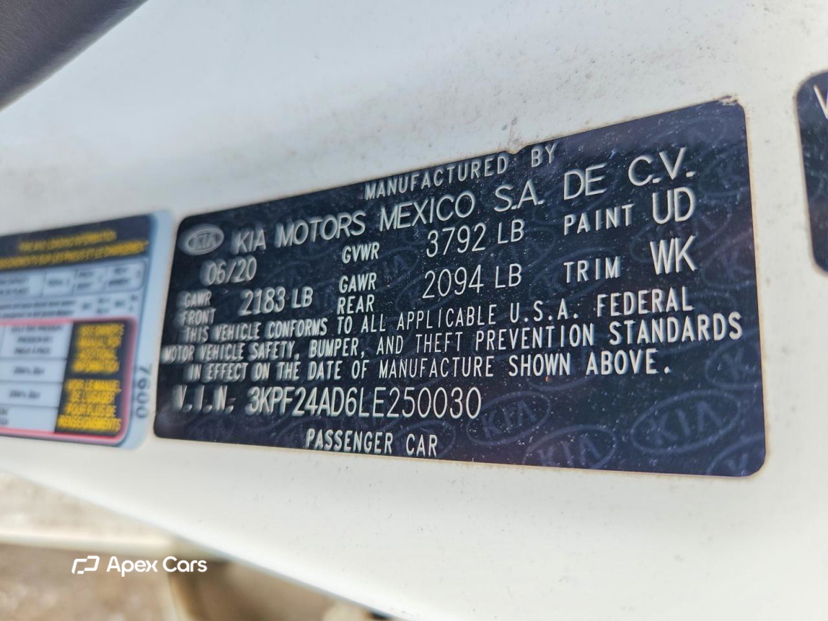 Kia Forte 2020