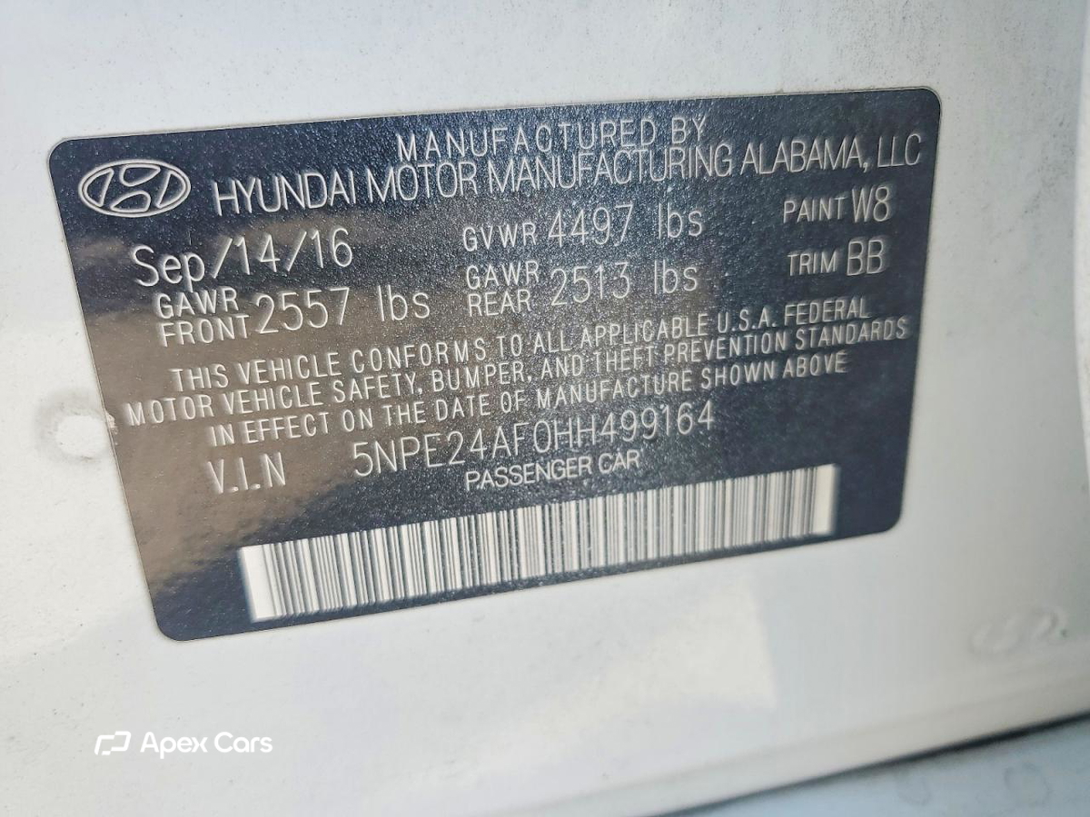 Hyundai Sonata 2017
