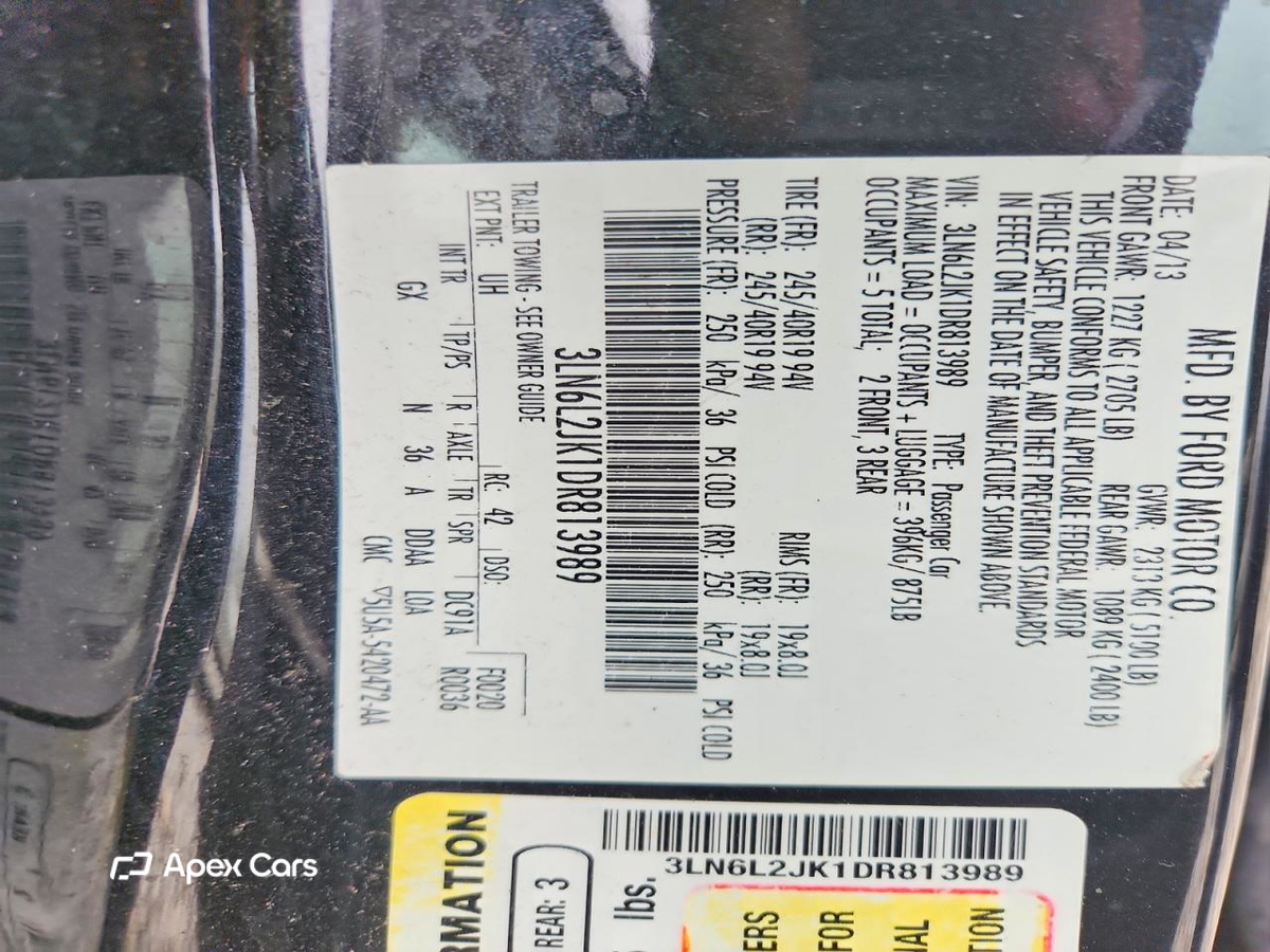 Lincoln MKZ 2013