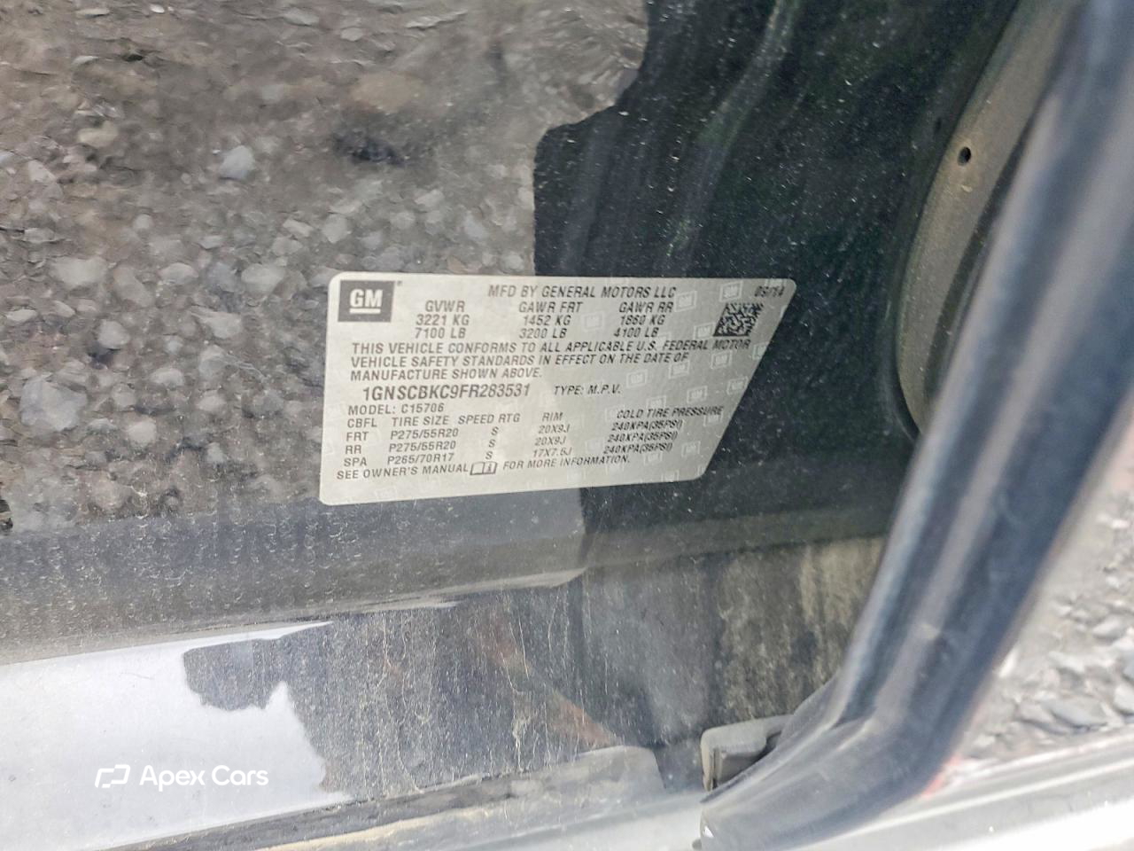 Chevrolet Tahoe 2015
