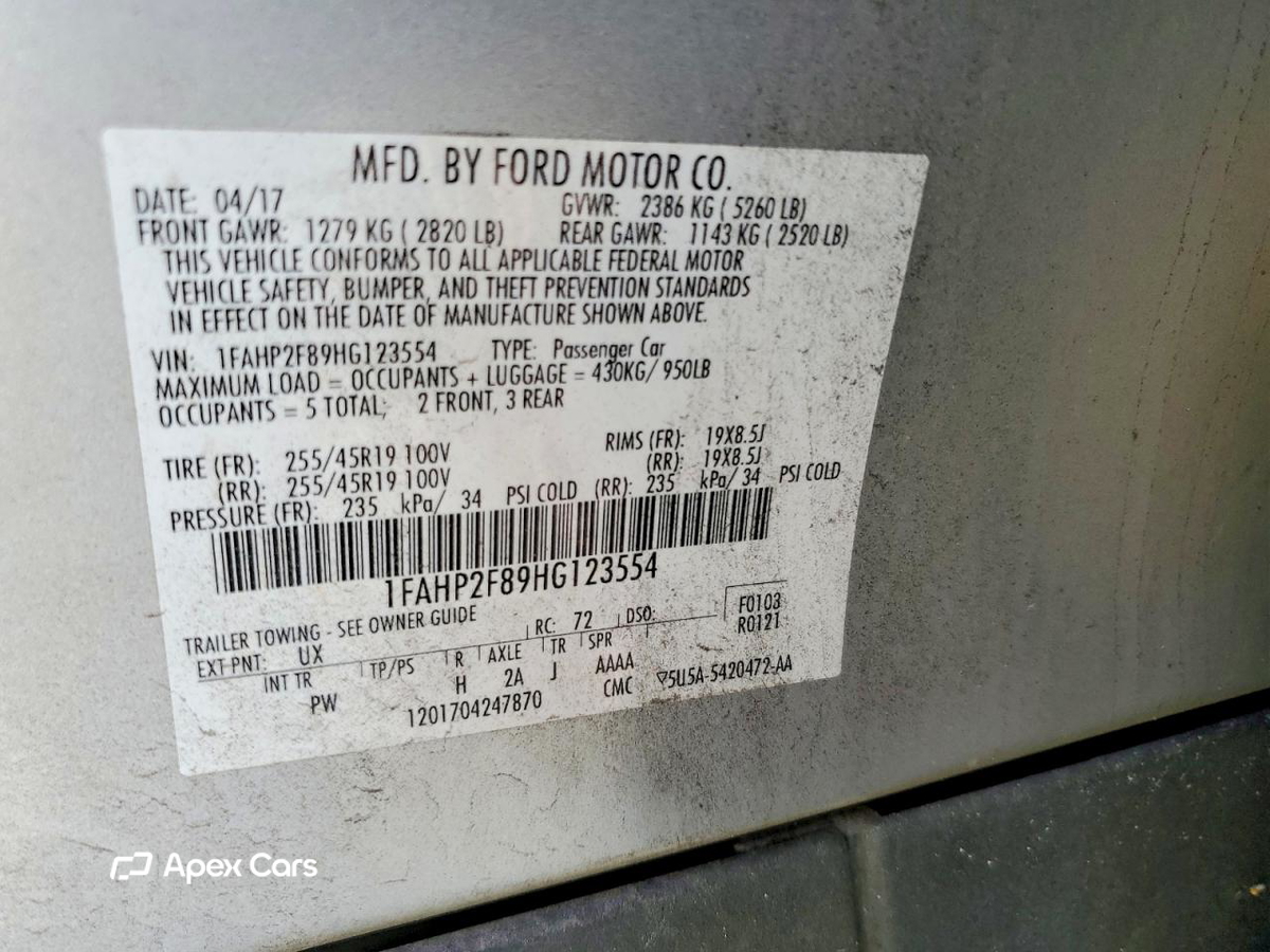 Ford Taurus 2017