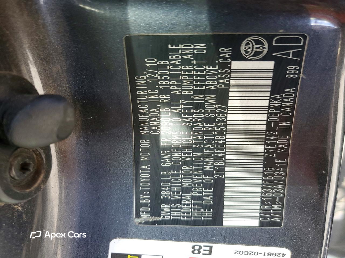 Toyota Corolla 2011