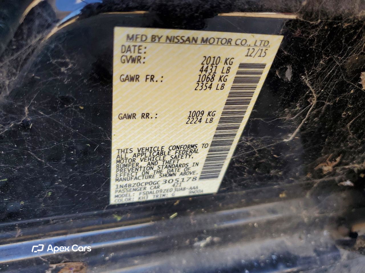 Nissan Leaf 2016