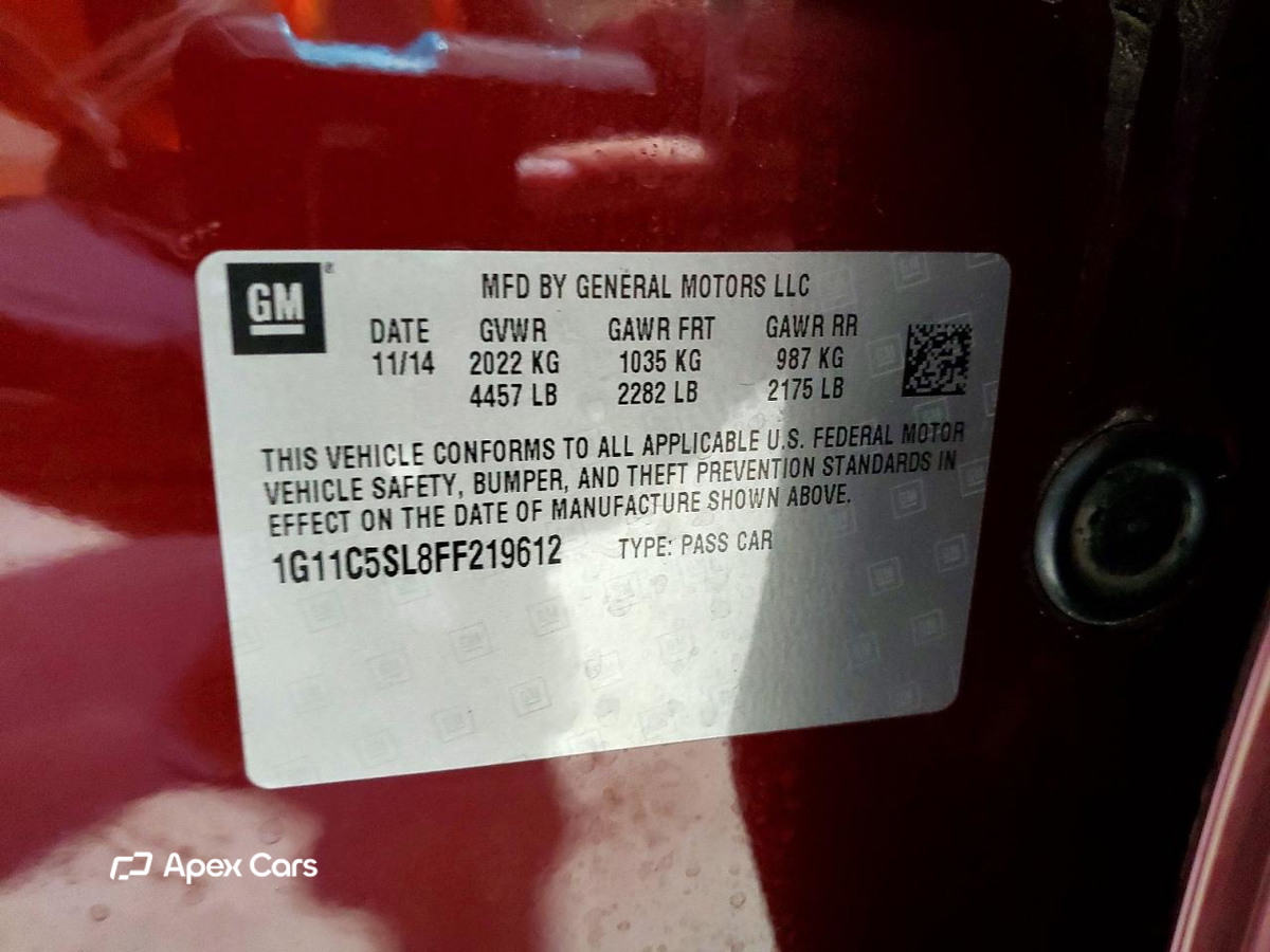 Chevrolet Malibu 2015