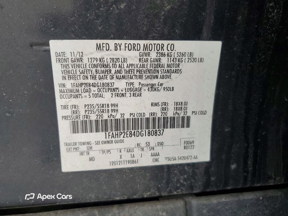 Ford Taurus 2013
