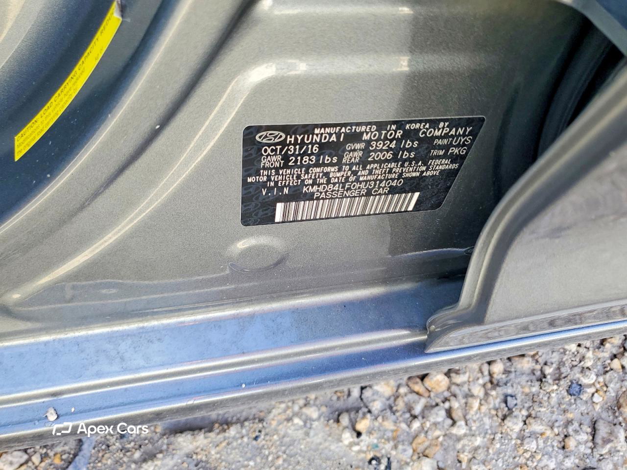 Hyundai Elantra 2017