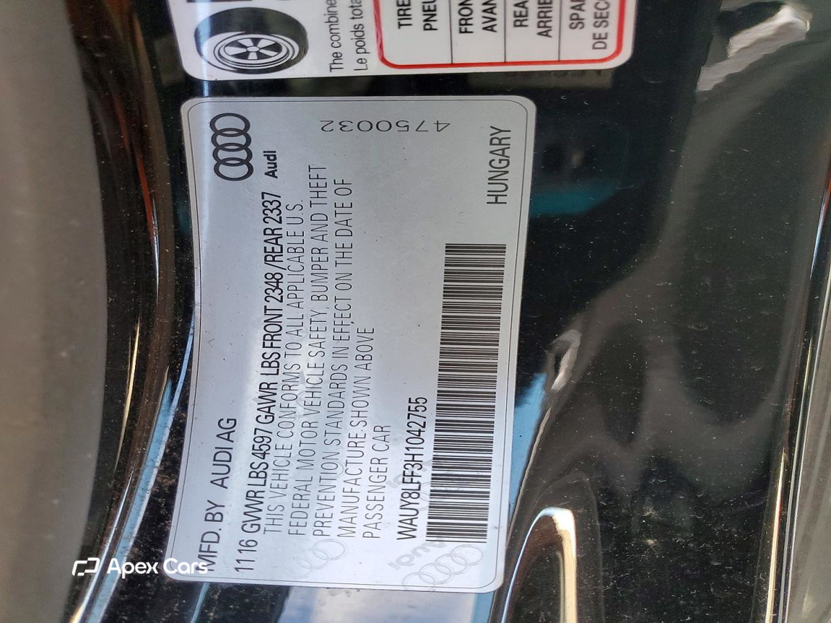 Audi A3 2017