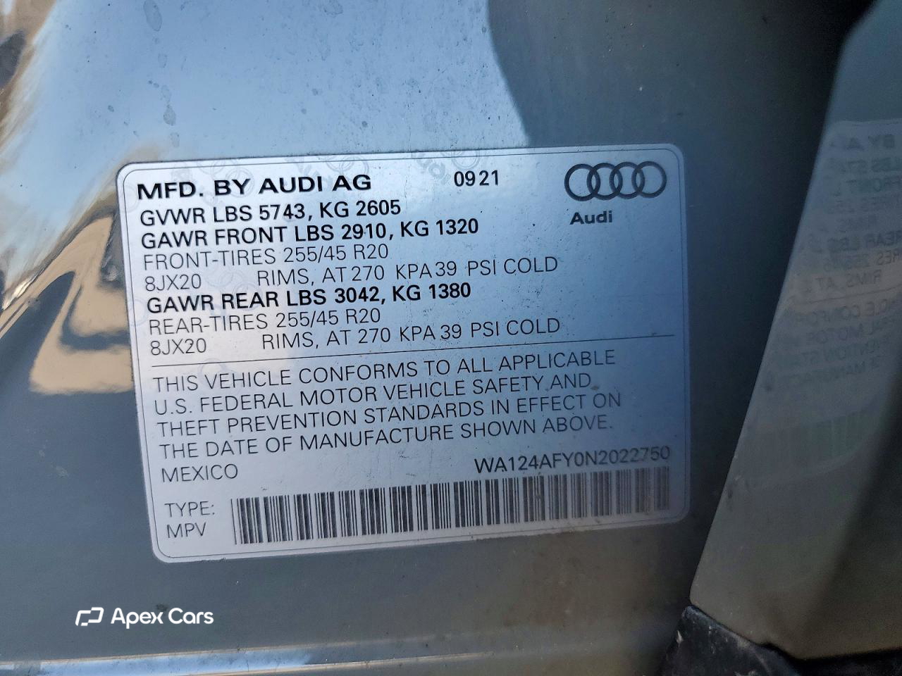 Audi SQ5 2022