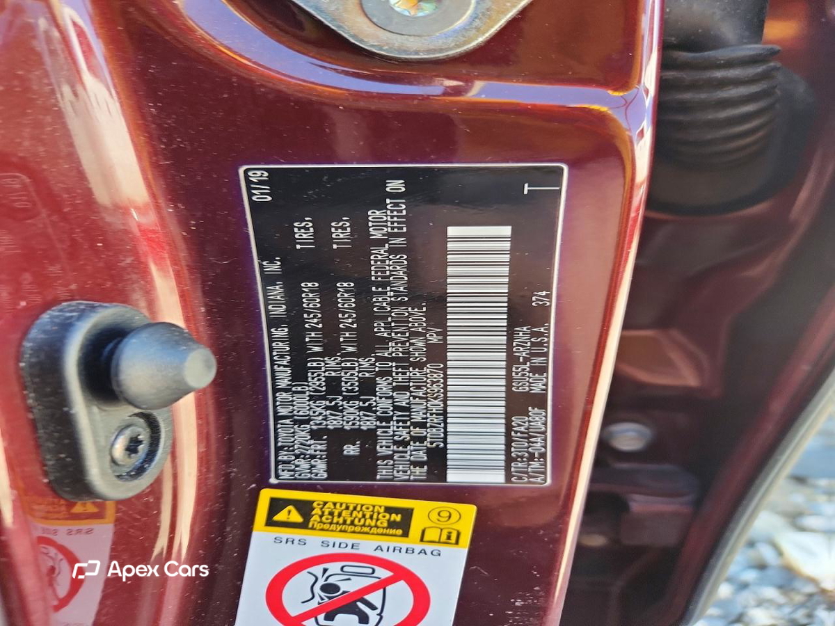Toyota Highlander 2019