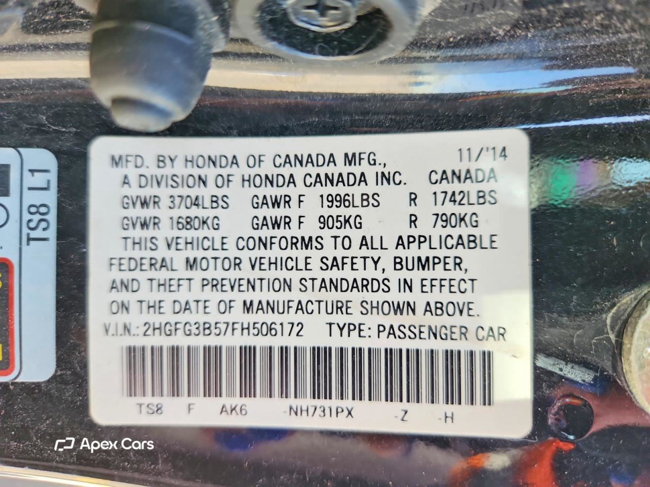 Honda Civic 2015
