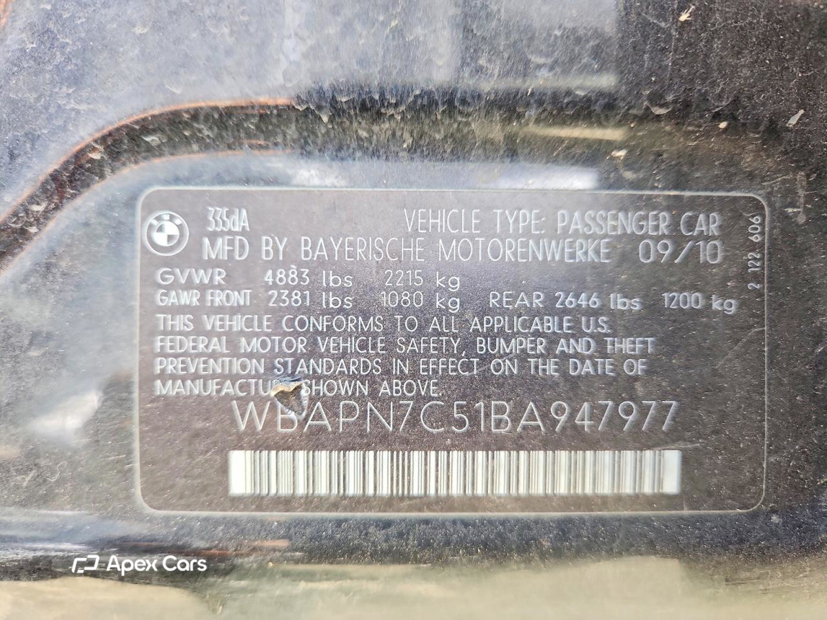 BMW Series 3 2011