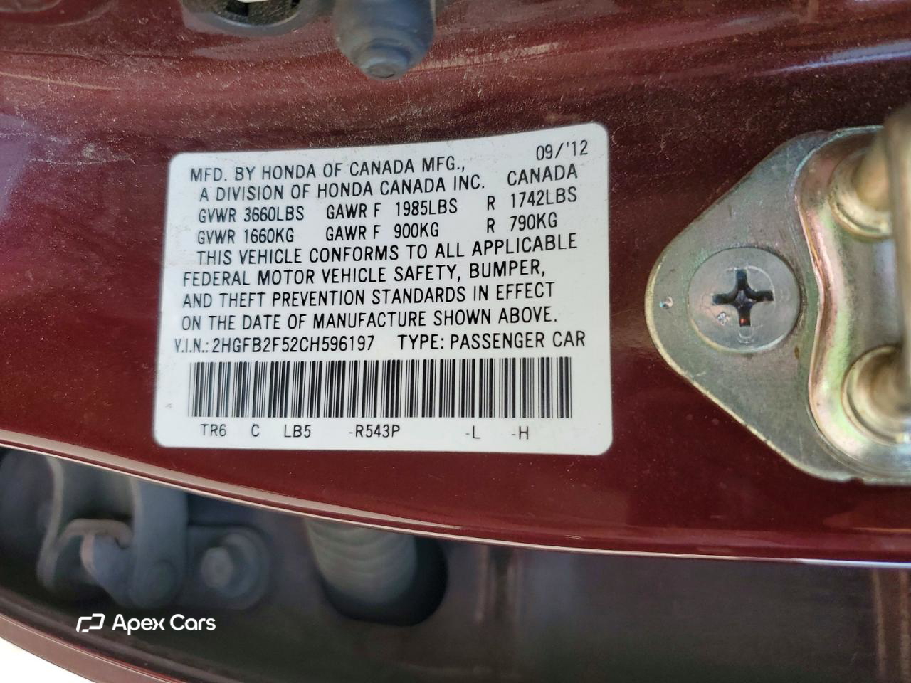 Honda Civic 2012