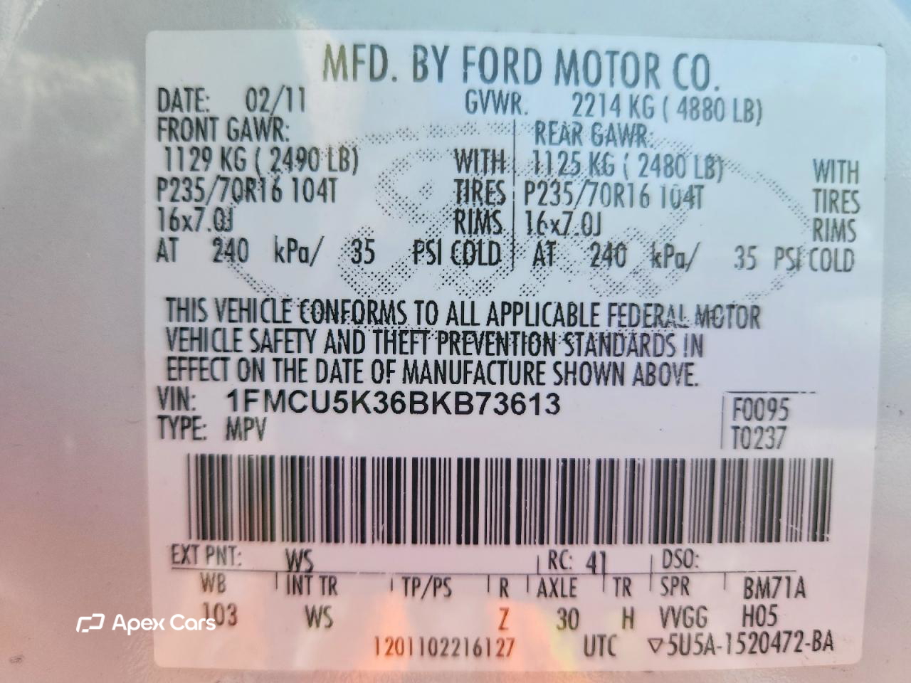 Ford Escape 2011