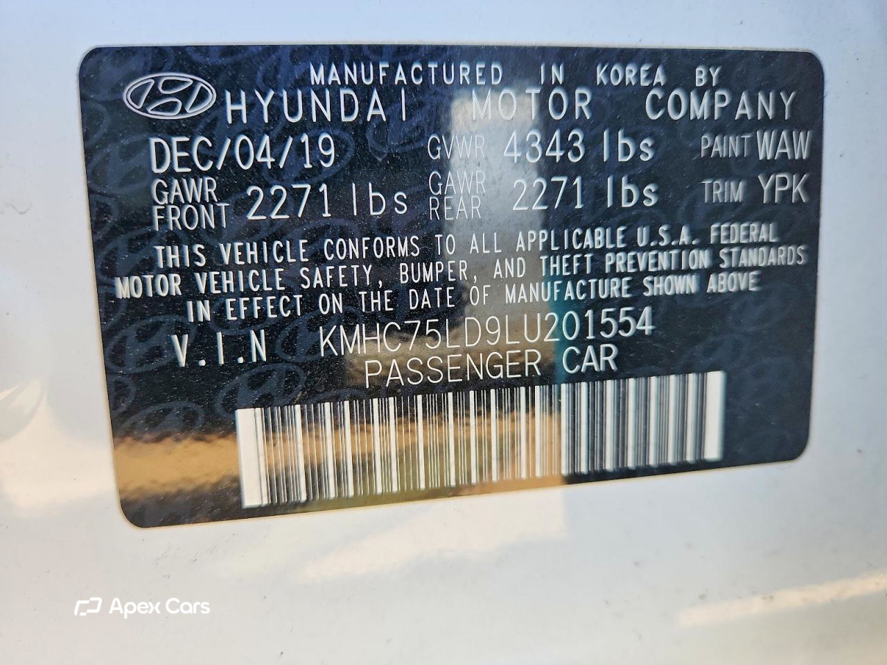 Hyundai IONIQ 2020