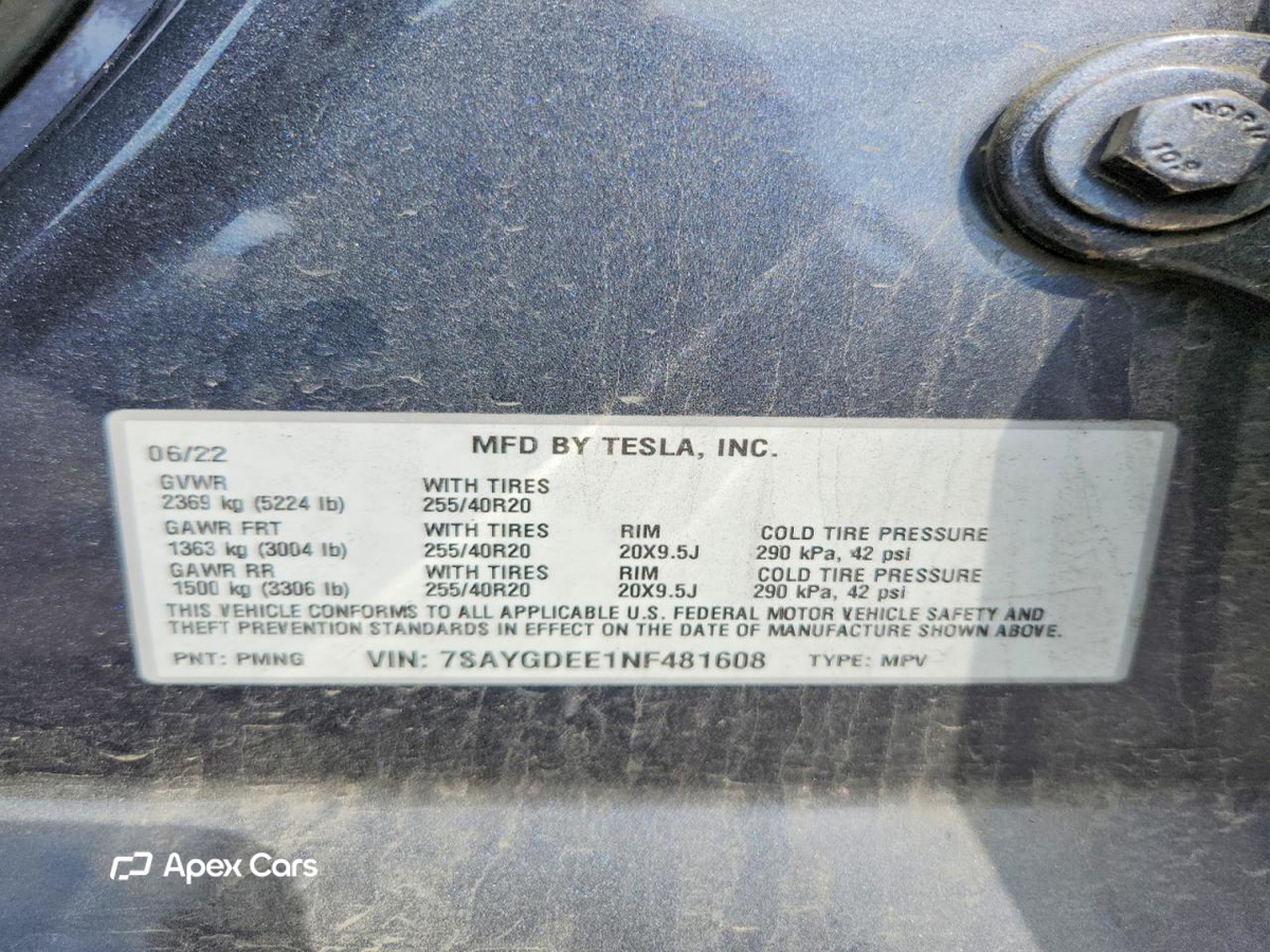 Tesla Model Y 2022