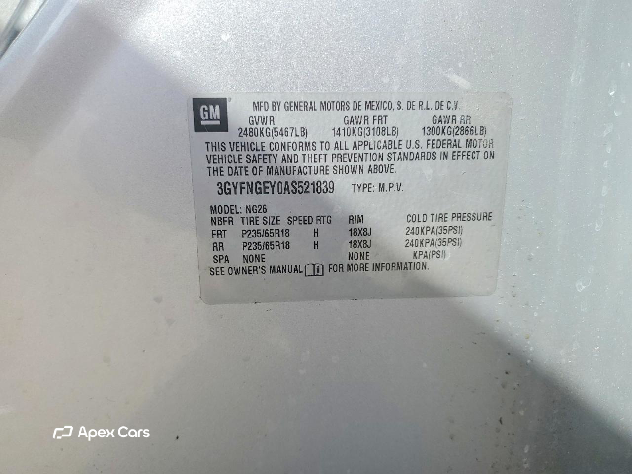 Cadillac SRX 2010
