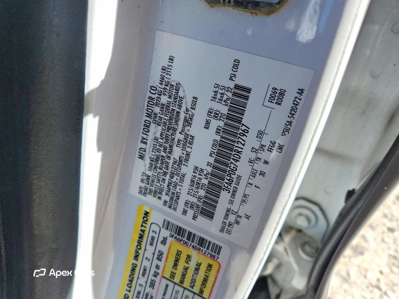 Ford Fusion 2013