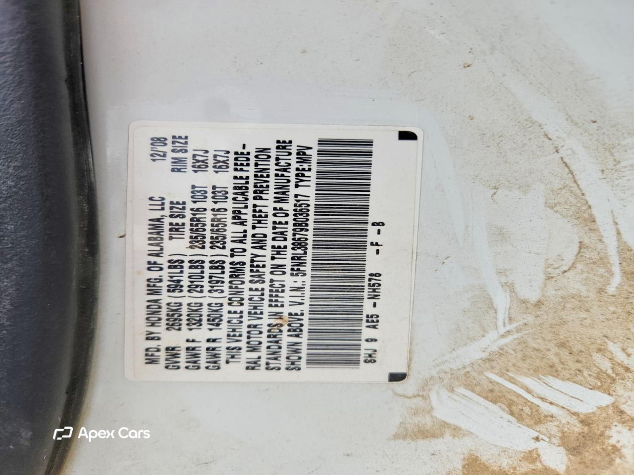 Honda Odyssey 2009