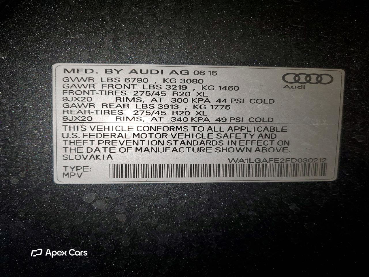 Audi Q7 2015