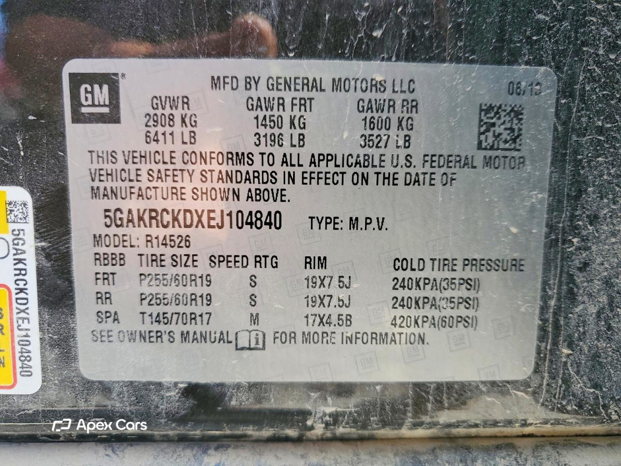Buick Enclave 2014