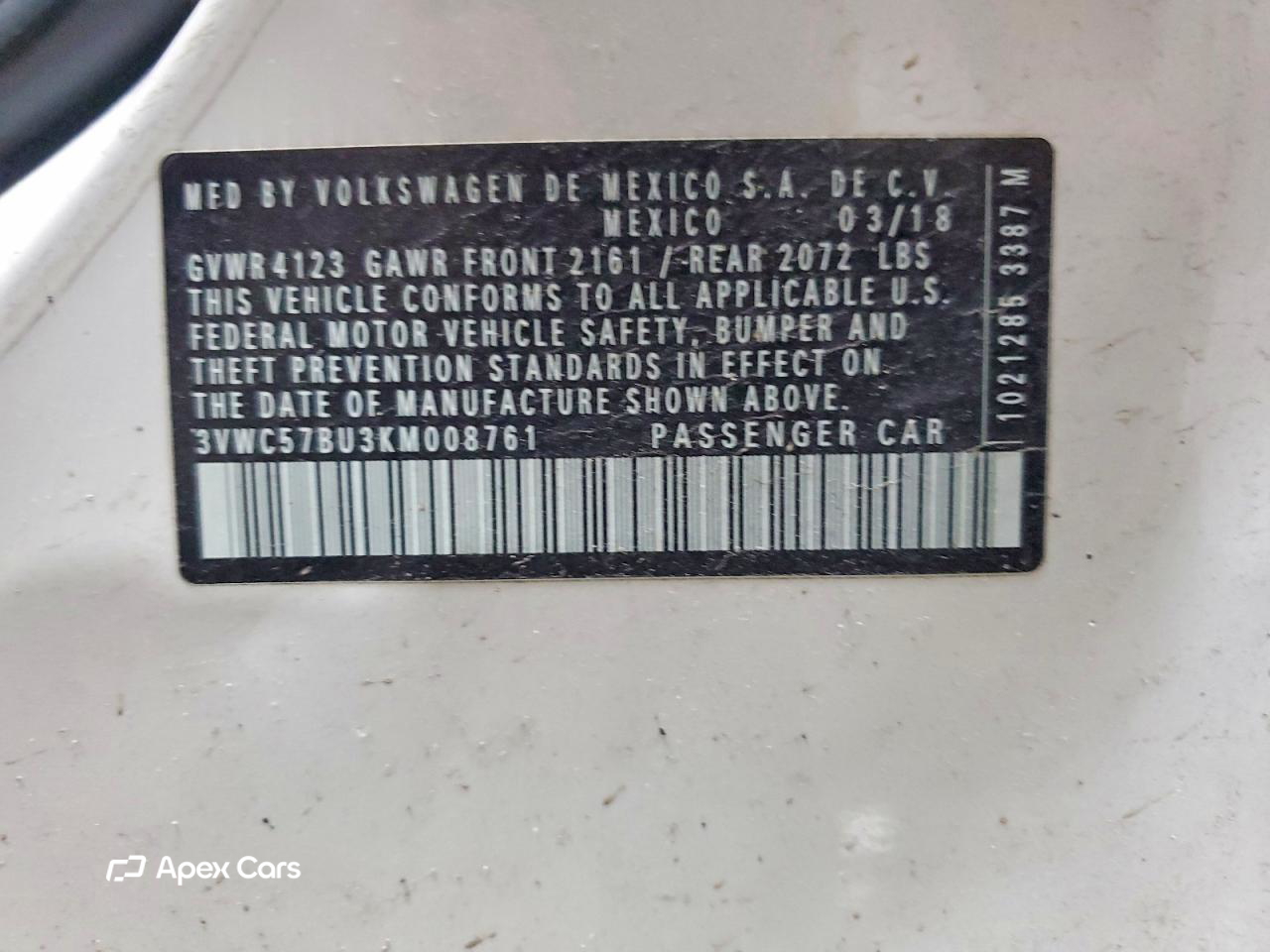 Volkswagen Jetta 2019