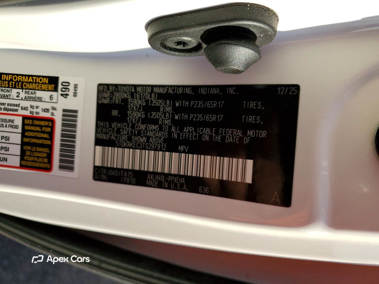 Toyota Sienna 2026