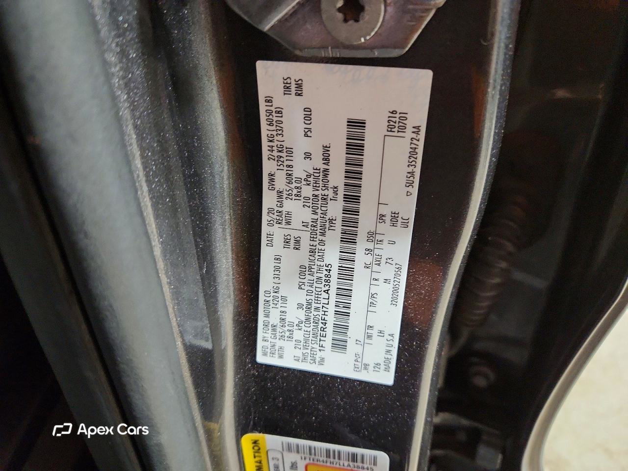 Ford Ranger 2020