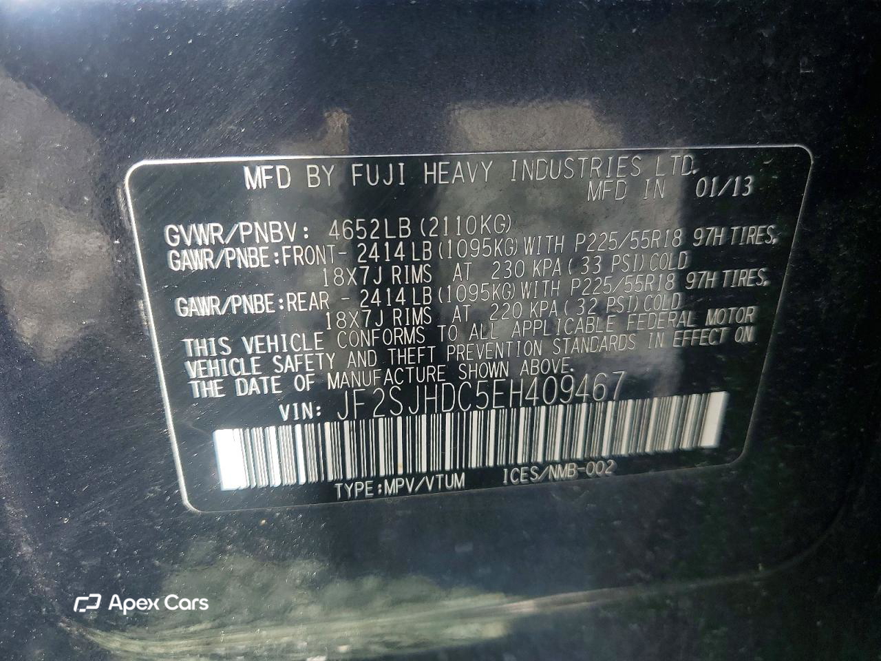 Subaru Forester 2014
