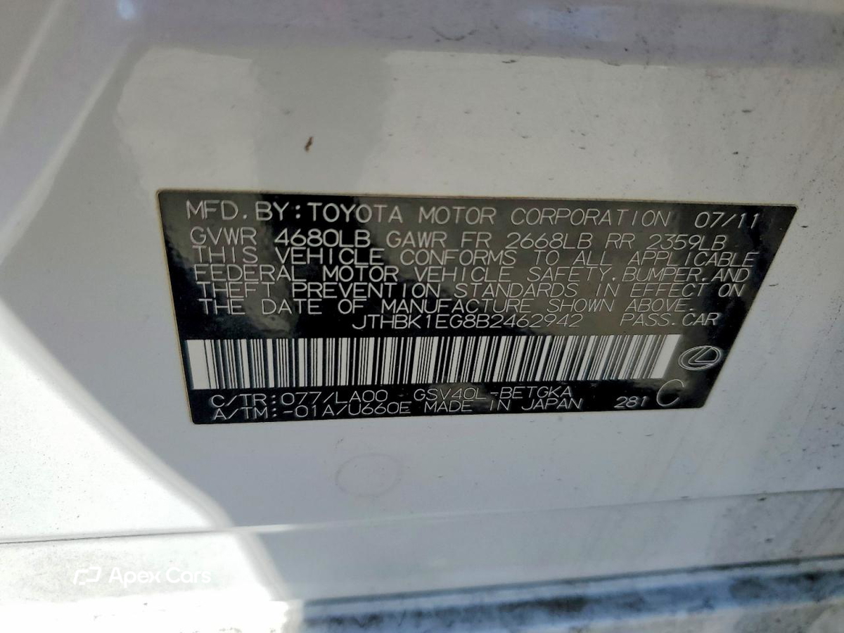 Lexus ES 2011