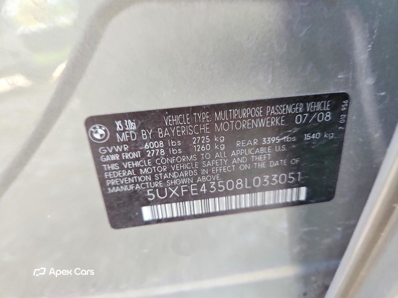 BMW X5 2008