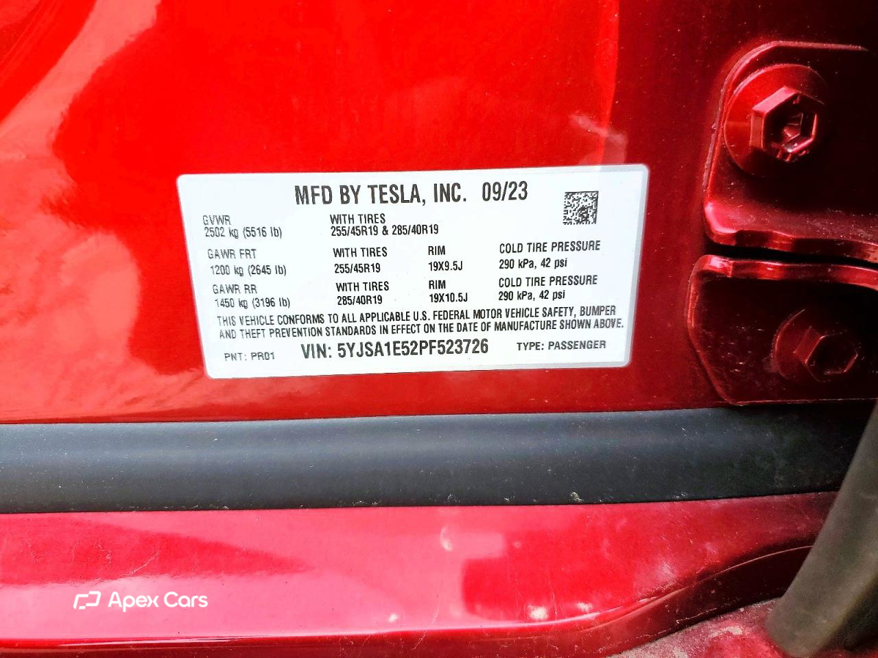 Tesla Model S 2023