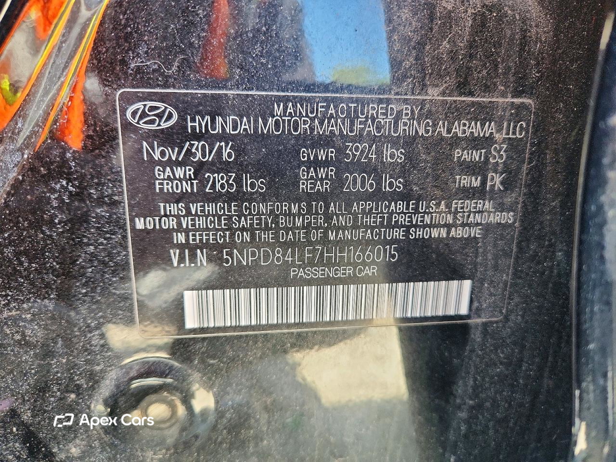 Hyundai Elantra 2017