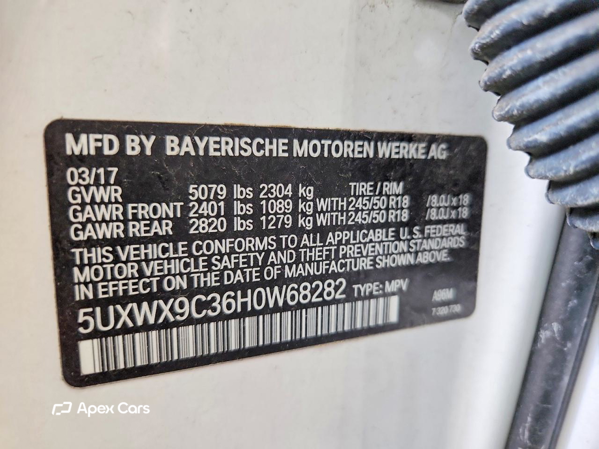BMW X3 2017
