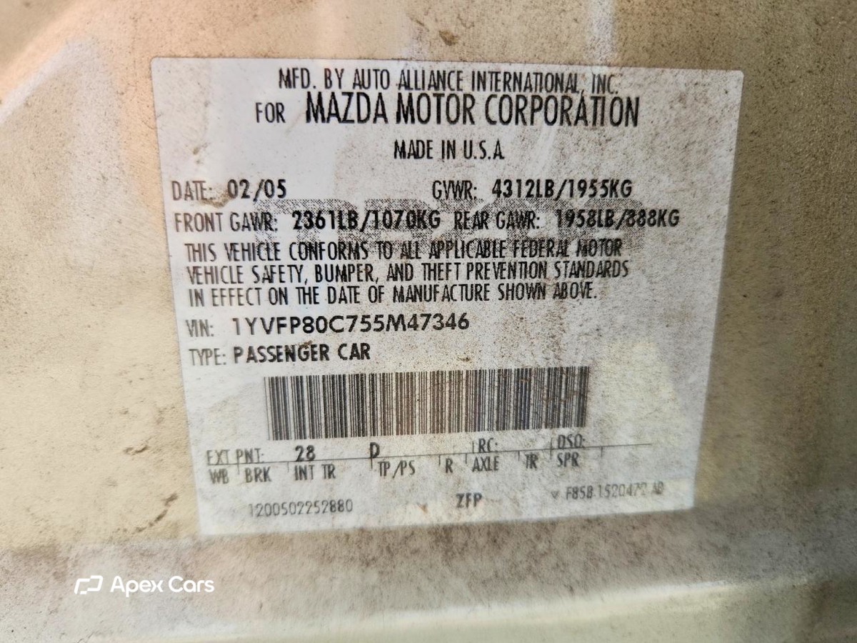 Mazda 6 2005