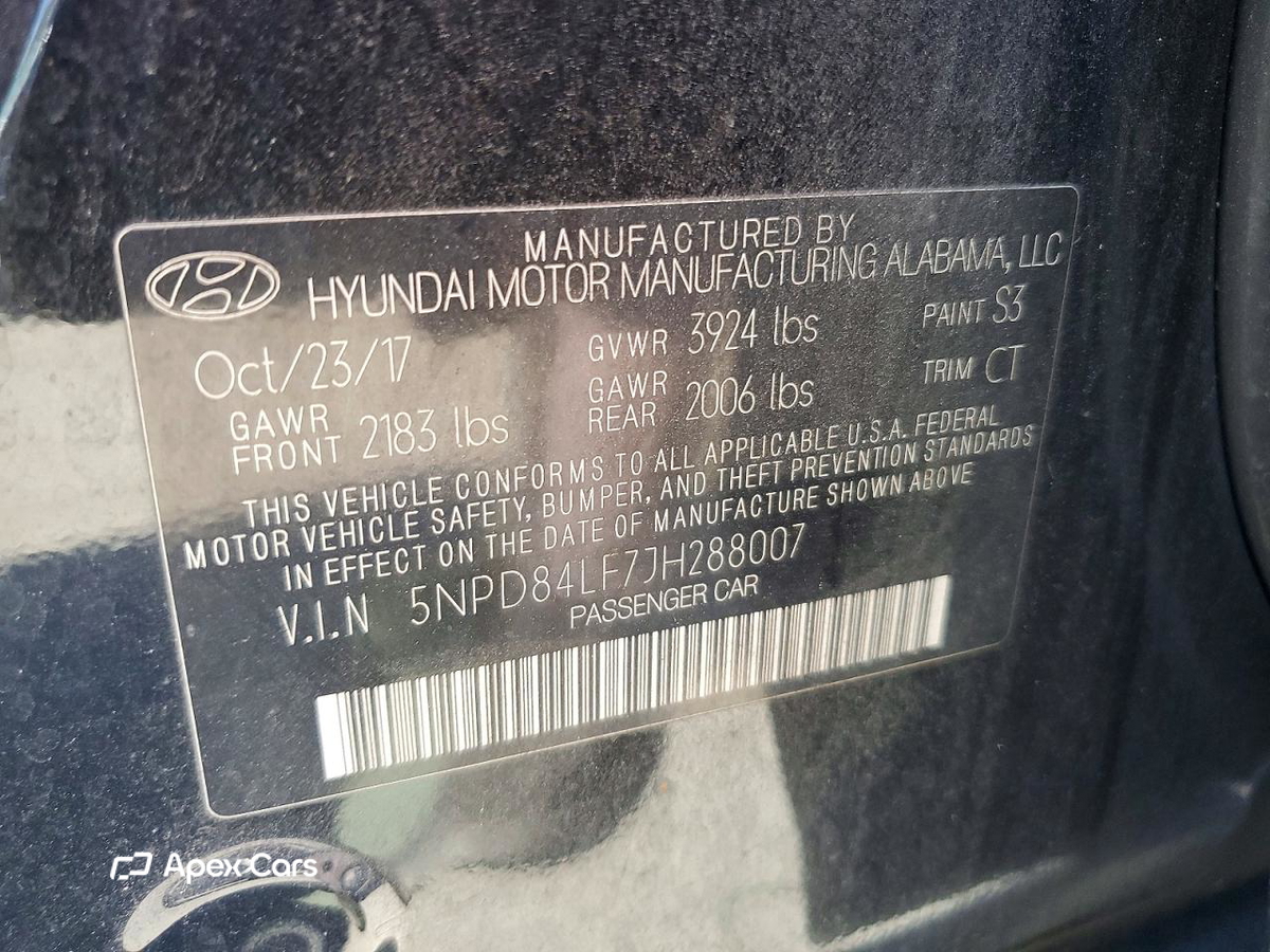 Hyundai Elantra 2018